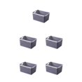 thumbnail image 3 of Maytalsory Premium And Nest-able Storage Solution For Desk Storage Basket Widely grey s 5Set, 3 of 6