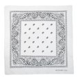 thumbnail image 1 of CTM® Individually Folded & Packaged Paisley Print Cotton Bandana, 1 of 1