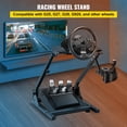 thumbnail image 2 of KFFKFF Support de Volant de Course G920, Support de Levier de Vitesses Compatible avec Logitech G27 G25 G29, Support de Volant de Jeu, Pédales de Volant Non Incluses, Support de Volant de Course, 2 of 9