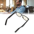 thumbnail image 1 of Lunettes Intelligentes Sans Fil Bluetooth, Lunettes de Soleil Bluetooth Étanches IPX4 avec Lentille Anti-Éclairage Bleu, Commande Tactile et Commande Vocale Intégrées Lithium 110 mAh, 1 of 7
