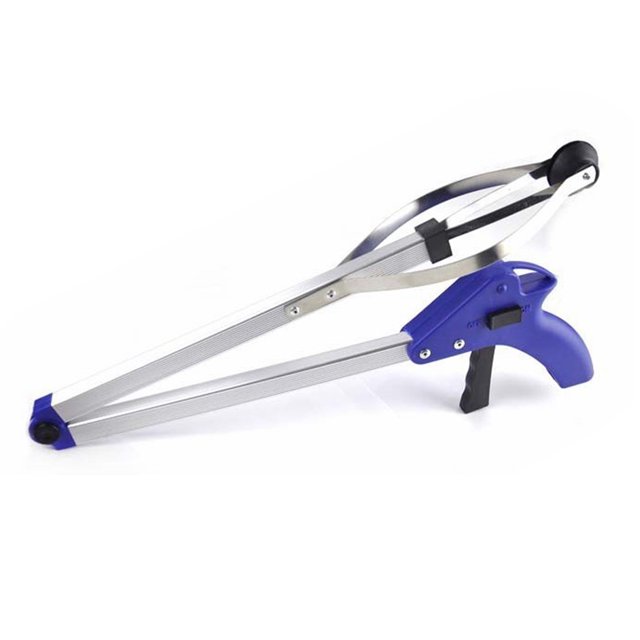 Trash Reacher, Portable Grabber Tool Lightweight 81cm Aluminium Alloy Plastic Wide Application for Garden
