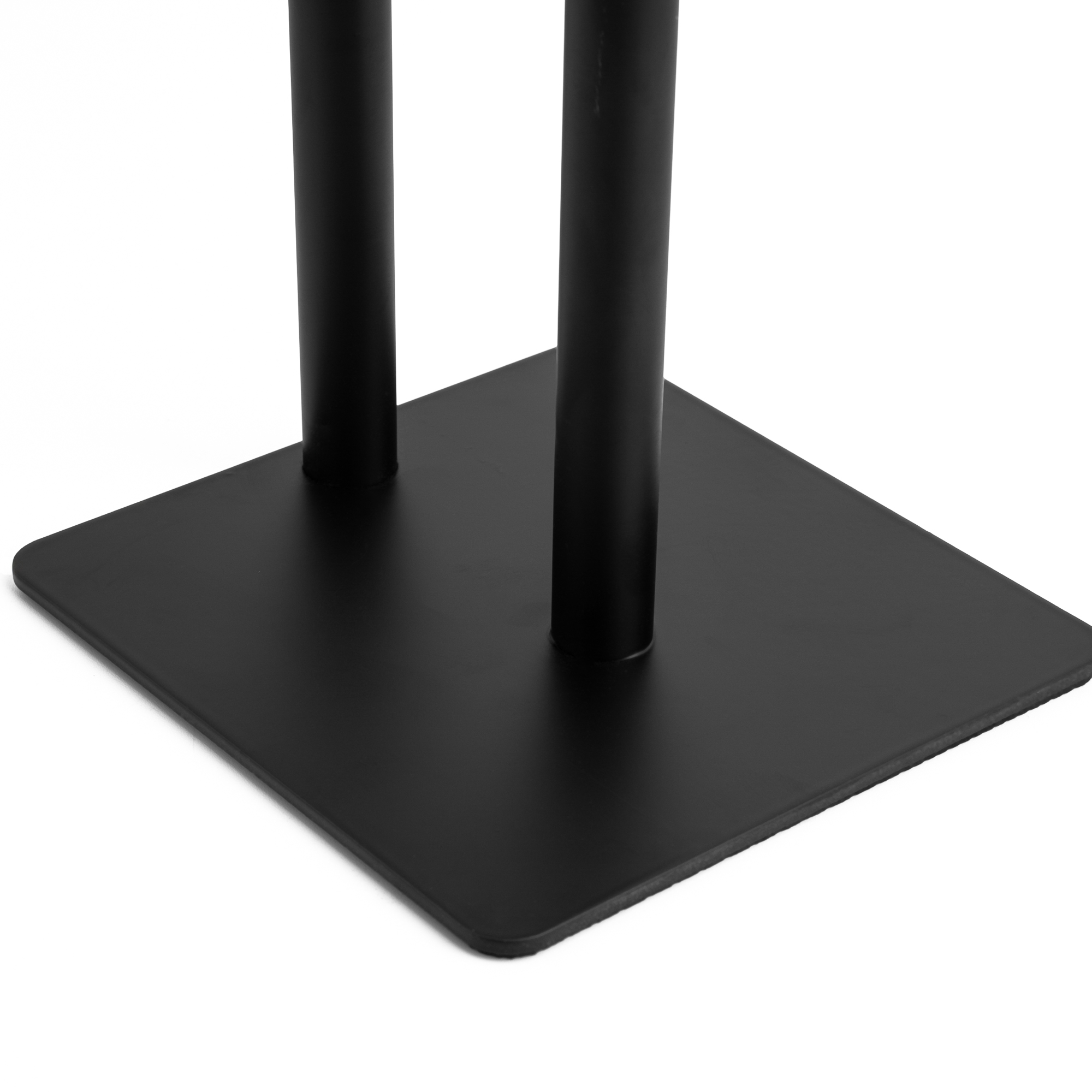 Era Matheus Freestanding Toilet Paper Holder, Black /Teakwood, 5.91 x 23.03in