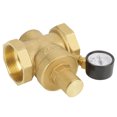 thumbnail image 4 of Pressure Reducing Valve, With Adjustable Gauge  Pressure Reducer, Brass Water Pressure Reducer For Most Tap Water Equipment, 4 of 8