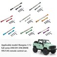 thumbnail image 4 of Baohd 2pieces Stronger Steering Link Rod For MN 1/12 D90 RC Car Accessories RC Hop-ups Red, 4 of 6