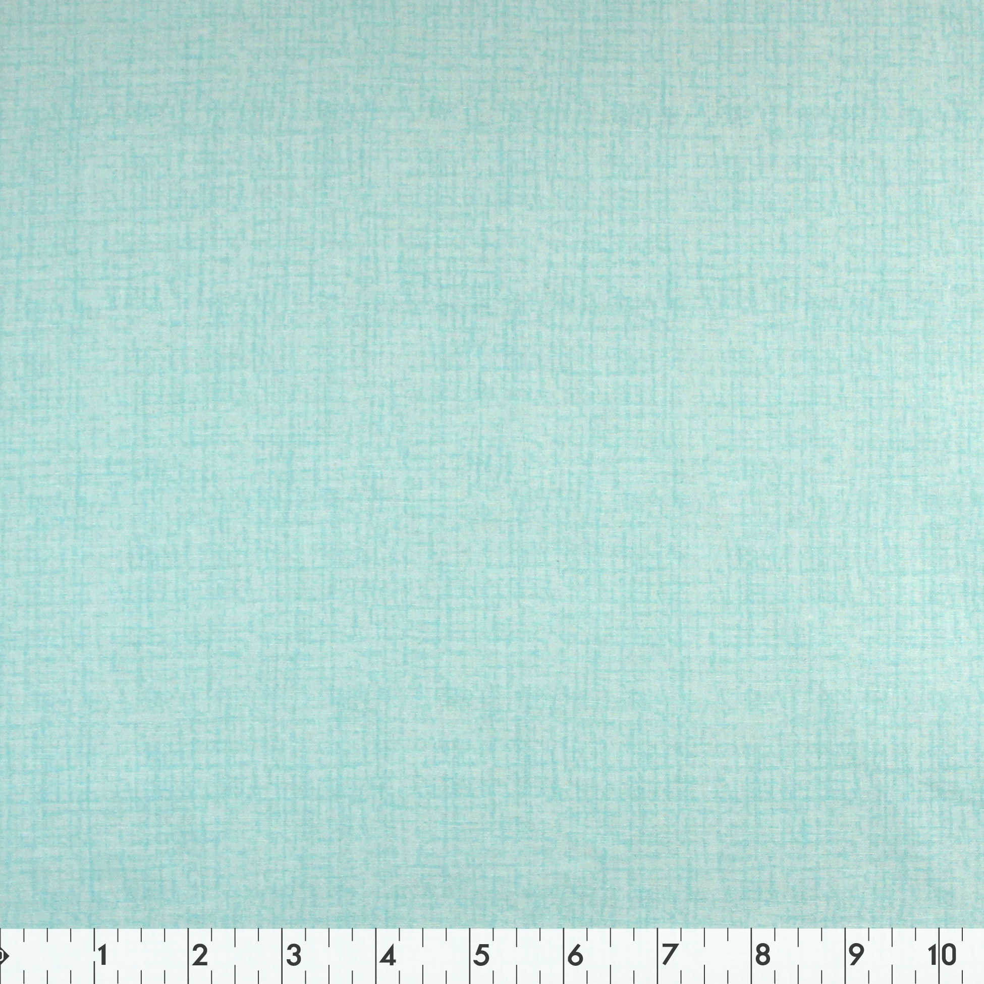 FABRIC CREATIONS blanc avec vert crayon hachuré coupon fat quarter en coton 45 × 53 cm (18 × 21 po)