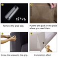 thumbnail image 2 of Bgsha 4x Tapis Anti-Rayures pour Chat Protecteur de Canapé Housse de Protection pour Meubles, 2 of 9