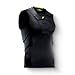 thumbnail image 3 of Storelli BodyShield Sleeveless Undershirt | Protective Soccer Base Layer | Lightweight Compression Top | Padded Chest and Rib Protection | Black | Small, 3 of 4