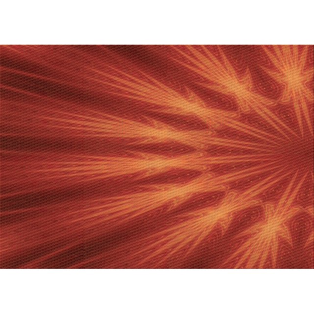 Ahgly Company Tapis d'Intérieur Rectangulaire Transitionnel Orange Rouge Orange Lavable à la Machine, 6 Pieds x 9 Pieds
