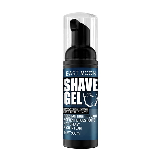 Crème à Raser, Soins du Visage Apaisants pour le Rasage, Accessoires pour Adoucir et Toiletter la Barbe