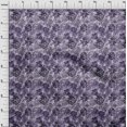 thumbnail image 4 of oneOone Cotton Silk Violet Fabric Abstract Floral Craft Projects Decor Fabric Printed By The Yard 42 Inch Wide, 4 of 4