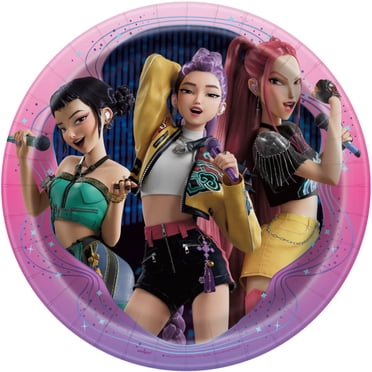 Unique Industries KPop Demon Hunter 9INCH Plates 8