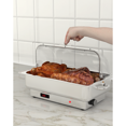thumbnail image 5 of Bingirl Transparent Lid Electric Chafing Dish Set - 1x 1/1 Pan Silver, 5 of 5