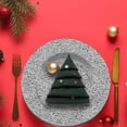 thumbnail image 2 of Assiette De Présentation (Paillettes) (Argent) (33 Cm) - Lot De 12, 2 of 4