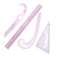 thumbnail image 2 of French Curve Ruler Curve Rulers Tailors Ruler Sewing Tools for Pattern Maker 4pcs, 2 of 8
