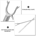 thumbnail image 2 of Long Reach Stick Pole with Hook Reach Pole Hook Garment Pole Stainless Steel Clothes Rod, 2 of 8