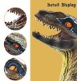 thumbnail image 2 of Dinosaur Hand Puppet Toys, Rubber Puppet Role Play, Animal Puppets for Kids, Realistic Raptor Dino Head 12 inch, 2 of 7