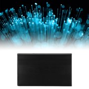 Hard Drive Enclosure, 2.5in USB 3.0 to HDD SSD Case Aluminum Alloy Shell 5Gbps Transfer Speed with LED Indicator for OS X Vista