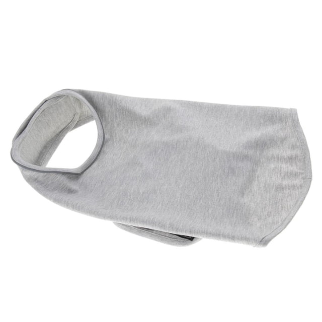 DOLITY Dogs Thunder Vest Coat Calming Dog Thunder Jacket For Dog Light Gray S