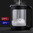 thumbnail image 4 of Infuseur à Thé Résistant à la Chaleur, Scellé, Réutilisable, Lavable, Bouilloire Domestique Antidérapante en Acier Inoxydable PP, Cafetière Domestique avec Poignée 1500 ml, 4 of 9