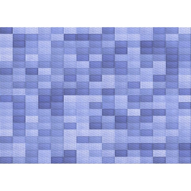 Ahgly Company Machine Washable Indoor Rectangle Transitional LightSkyBlue Area Rugs, 8' x 10'