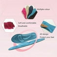 thumbnail image 2 of Flat Feet Arch Soft Support Shoe Insole Pad Breathable Elastic Massage Sponge Shoe Inlay Women, 2 of 9