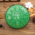 thumbnail image 4 of 6 in 11-Tone Hand Drum for Adults and Children – Carbon Steel Disc Drum with Portable Design, 4 of 4