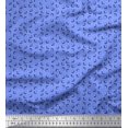 thumbnail image 1 of Soimoi Poly Georgette Fabric Dots Shirting Fabric Prints by Yard 52 Inch Wide, 1 of 3