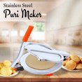 thumbnail image 2 of Stainless Steel Puri Maker, Press Machine for Papad khakhra etc. Roti Maker, 2 of 4