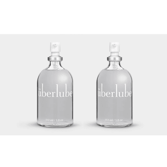 Uberlube Lubrifiant de Luxe - Non Parfumé 100 ml (2 Paquets)