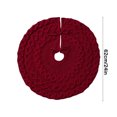 thumbnail image 4 of Wzzjkit Christmas Tree Skirt, Red and White Backgrond Snowflake Tree Skirt, Winter Xmas Tree Mat Decor for Home Party Holiday Decorations (Multiple Styles Available), 4 of 7