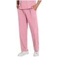 thumbnail image 1 of Clearance! Grrvtrz Cargo Scrub Pants for Men — Classic Straight Leg Fit, 4Pockets, 4-Way Stretch, Anti-Wrinkle Drawstring Scrub Pants, 1 of 8