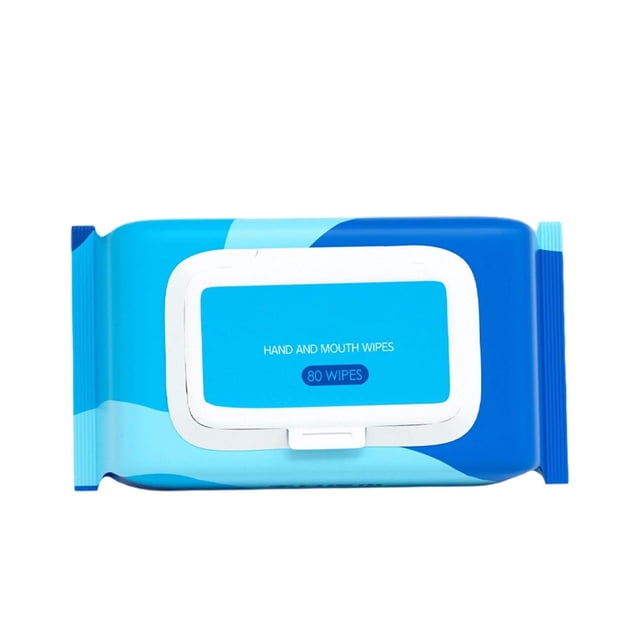 Lingettes Humides Jetables au Toucher Frais Lingettes Humides pour Adultes, 1 Paquet à Couvercle Rabattable avec 80 Lingettes. l'Emballage Bleu Comprend un Couvercle Rabattable Blanc pour un Accès Pratique. Ces Chiffons de Nettoyage Sont 40 % Plus Grands Que les Lingettes Jetables Typiques, Se Décomposent comme du Papier Hygiénique, et Sont Sûrs pour les Égouts et les Fosses Septiques. le Papier Certifié FSC Assure un Approvisionnement Écoresponsable.
