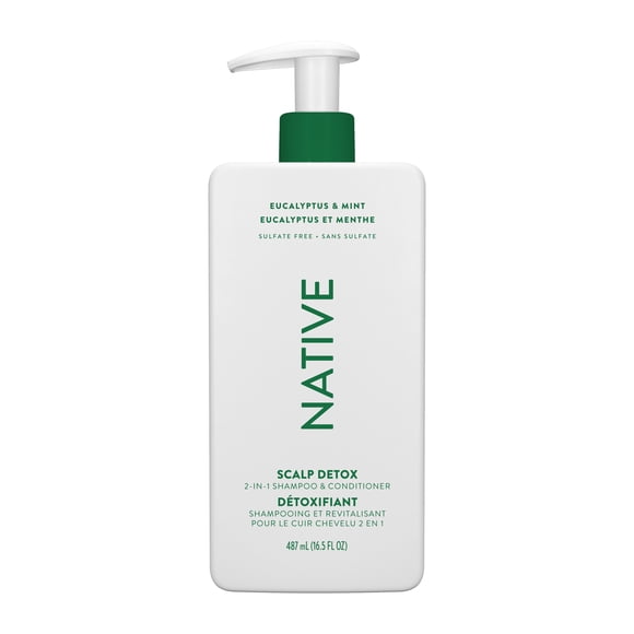 Native Eucalyptus & Mint Scalp Detox 2in1 Shampoo