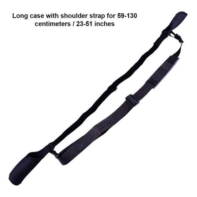 Étui pour Canne à Pêche Portable Pliable Sac de Rangement pour Canne à Pêche Extensible
