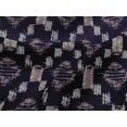 thumbnail image 4 of oneOone Viscose Jersey Fabric Geometric Kasuri Printed Fabric 1 Yard 60 Inch Wide, 4 of 5