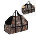 thumbnail image 3 of Firewood Holder Storage Bag, High Loading Capacity Multi Purpose Reinforced Handle Firewood Carrier Bag Stain Resistant Portable  for Camping, 3 of 7
