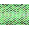 thumbnail image 1 of Ahgly Company Tapis Rectangulaire Lavable en Machine Intérieur Vert Transitionnel, 2 Pieds x 3 Pieds, 1 of 7