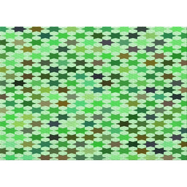 Ahgly Company Tapis Rectangulaire Lavable en Machine Intérieur Vert Transitionnel, 2 Pieds x 3 Pieds