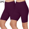 thumbnail image 2 of Chbgutlmr 2pc Athletic Shorts for Women Workout Slim Elastic High Waisted Solid Color Running Shorts Sport, 2 of 9
