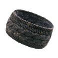 thumbnail image 2 of Fashion Autumn And Winter Pure Color Wool Knitted Hair Band Sports Headband, 2 of 9
