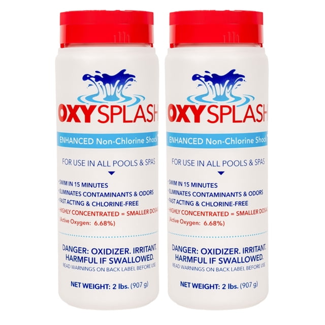 API OXSP2 Mélange pour Traitement d'Eau de Piscine Oxy Splash, 2 Livres (Lot de 2)