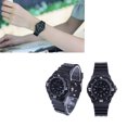 thumbnail image 3 of UPGRATOR Quartz Movement Black Silicone Watch with Arabic Numerals for Comfortable Wear, 3 of 5