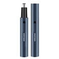 thumbnail image 1 of Electric Nose Hair Trimmer Aluminum Tube Body Arched Cutter Head USB Rechargeable with Eyebrow Trimmer, 1 of 8