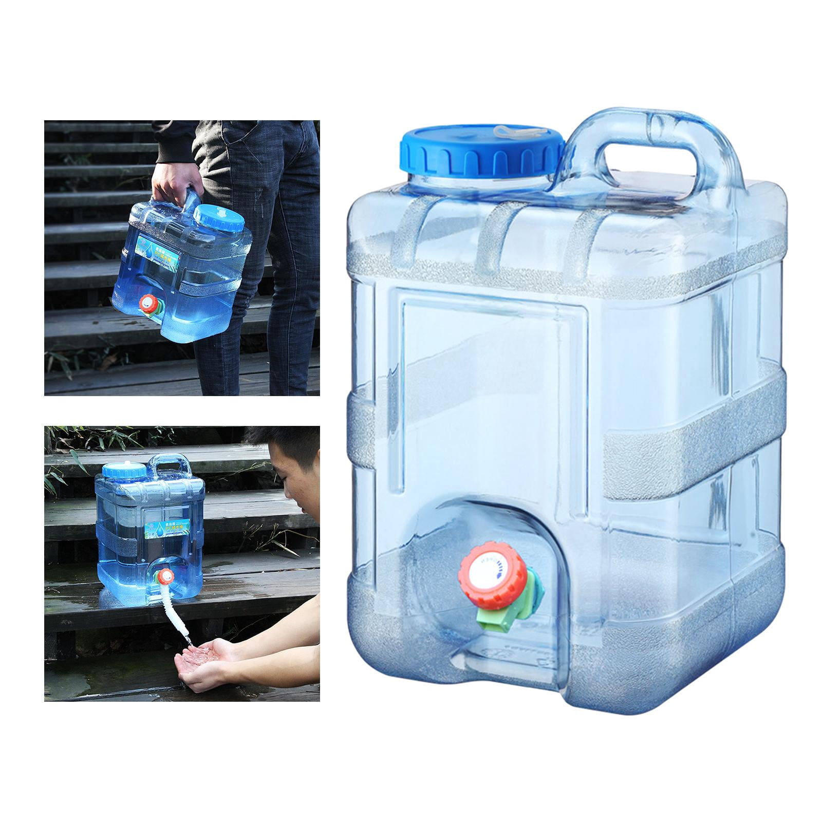 Récipient d'Eau avec Réservoir d'Eau Pichet de Stockage d'Eau de Camping pour la Cuisson