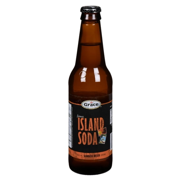 Bière de gingembre Island Soda de Grace, 355ml Bouteille
