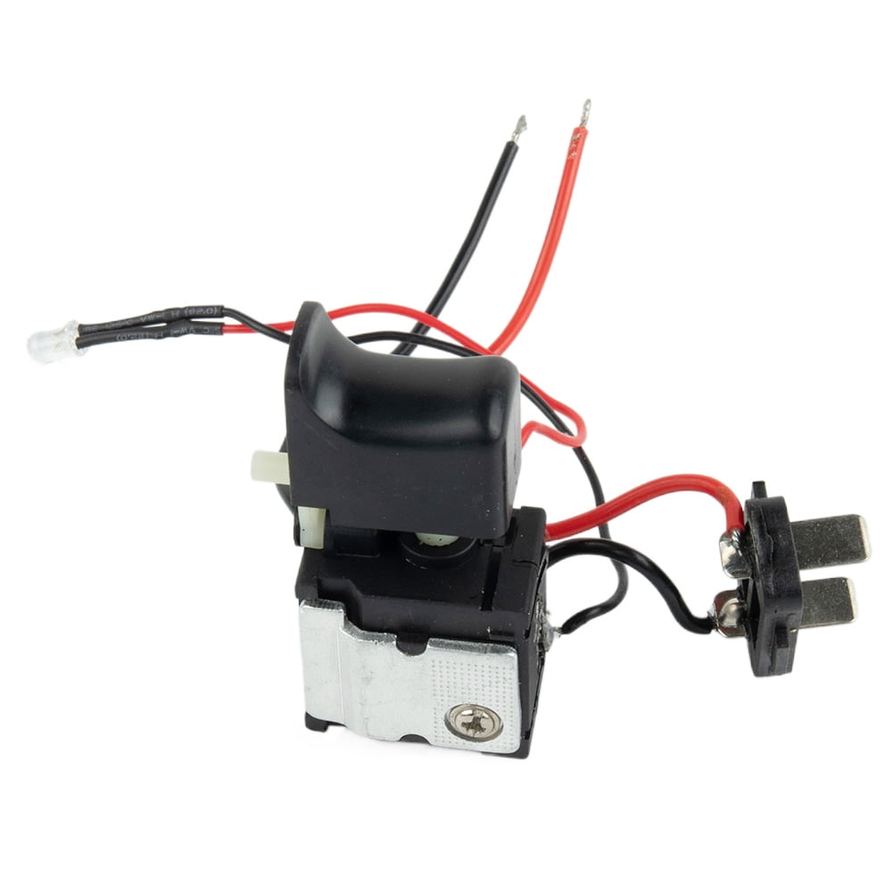 Electric Hand Drill Trigger Switch With Light Adjustable Speed 7.2V To 24V Maximum Current 16A Power Tool Accessory