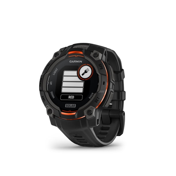 Garmin Instinct® 3 AMOLED GPS Smartwatch with Solar Charging - 45