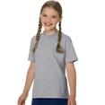thumbnail image 1 of Hanes Kids Authentic TAGLESS Cotton T-Shirt, XS, Oxford Gray, 1 of 1