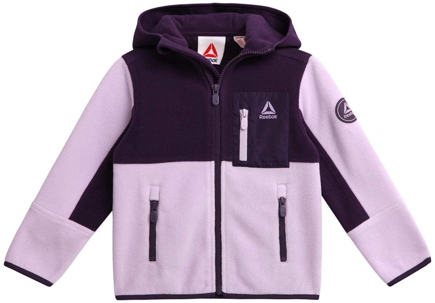 Veste légère en molleton Reebok avec poche poitrine zippée