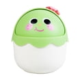 thumbnail image 2 of Vaidha Desktop Household Small Rubbish Bin Coffee Table Table With Lid Cute Bedroom Bedside Stationery Storage Small Storage Box, 2 of 6